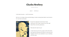 Desktop Screenshot of charlesnewbery.com